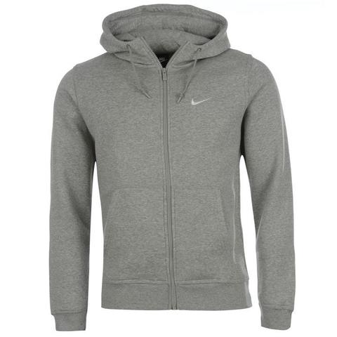 nike sportswear club fleece full zip hoodie