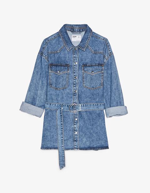 Sobrecamisa Denim