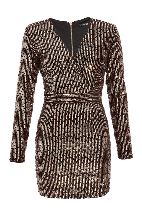 rose gold sequin dress quiz