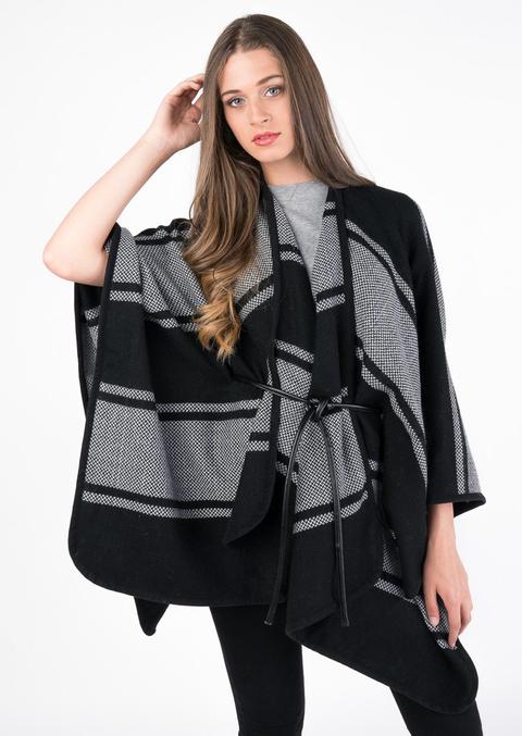 Poncho With Belt