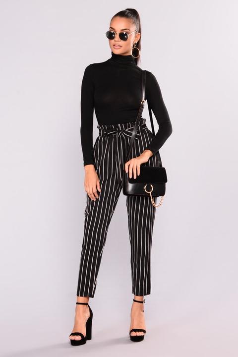 Marcela Pants - Black/white