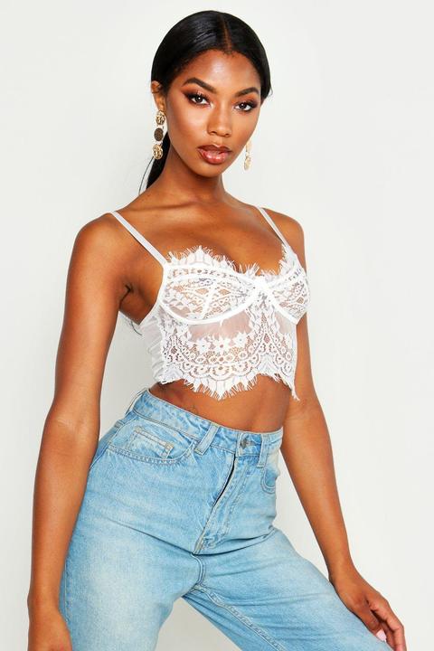Bralette Interamente In Pizzo