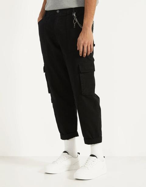 Pantalon Cargo Avec Chaîne