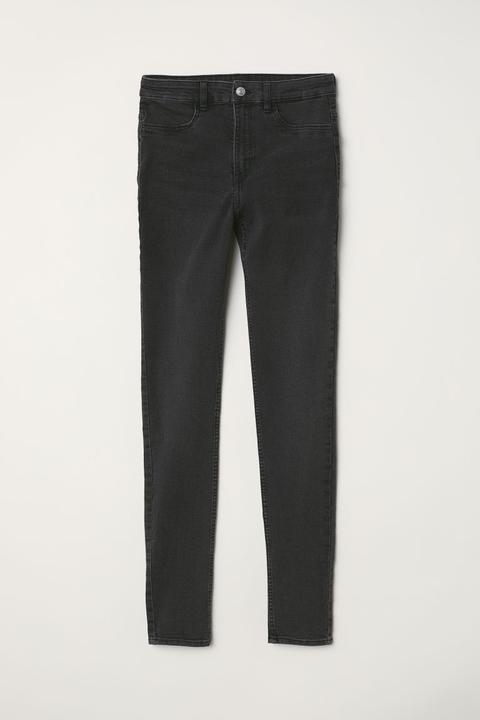 Super Skinny High Jeans - Gris