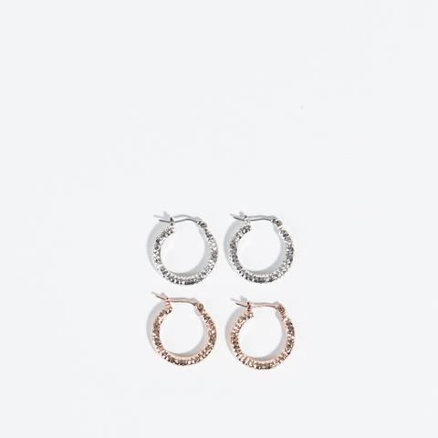 Silver Basics Hoop-earrings