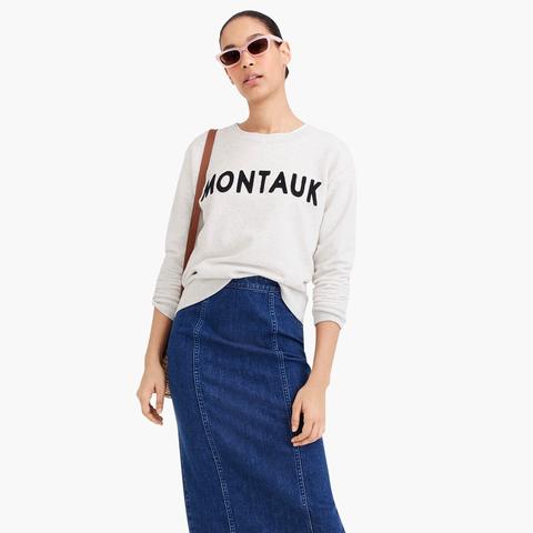 "montauk" Crewneck Sweatshirt