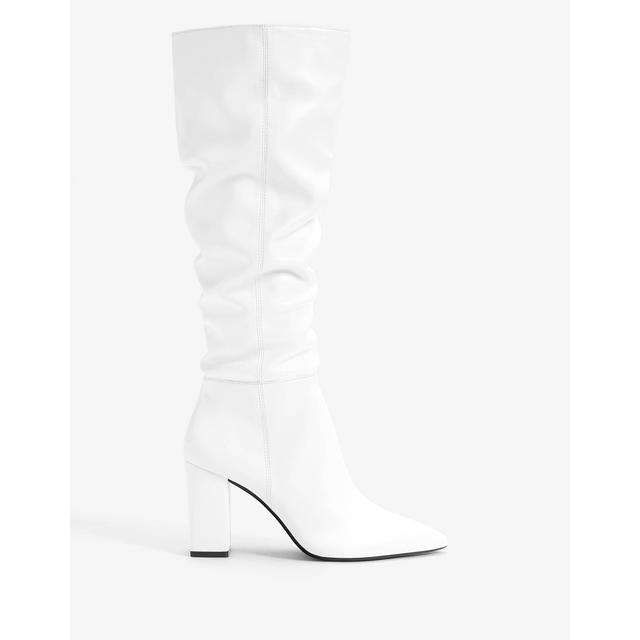 Botas Tacón Arrugadas from Bershka on 21 Buttons