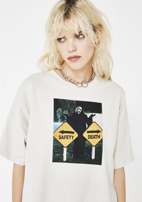 Safety Or Death Graphic Tee