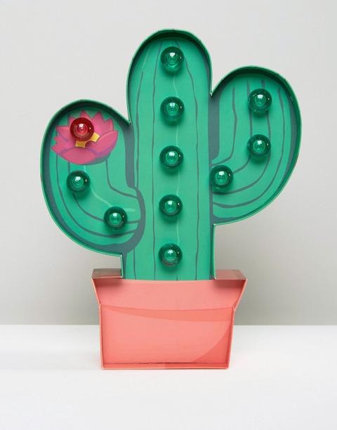 Sunnylife - Lampada A Forma Di Cactus - Multicolore