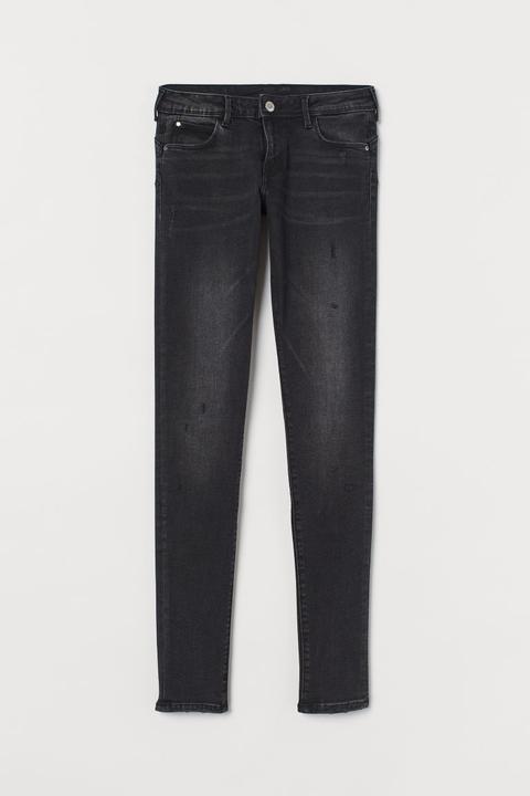 Jeggings Push Up Low - Negro