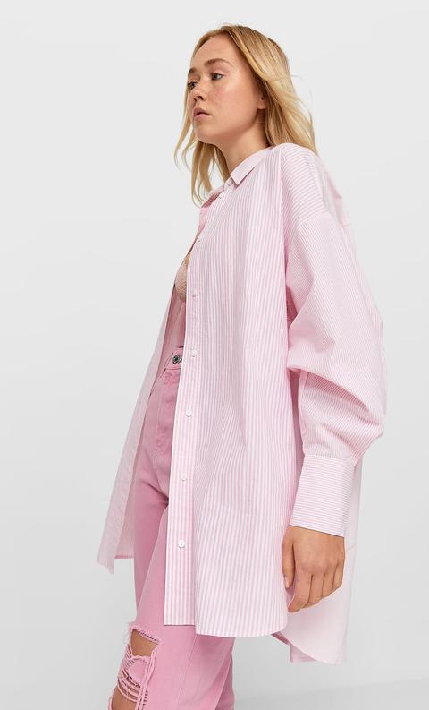 Camisa Oversize Popelín