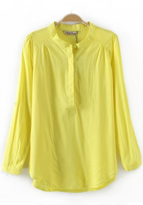 Camicetta Puro Petto Giallo