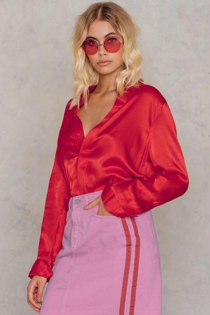 Satin Shirt