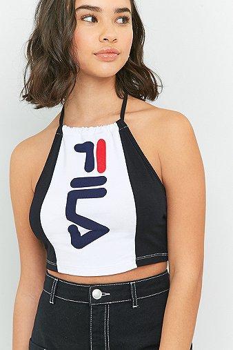 Fila Pippa Halter Crop Top - Womens L