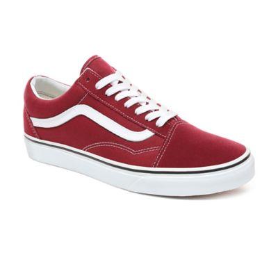 old skool vans rouge old skool vans rouge