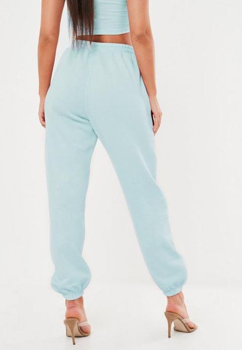 blue missguided oversized 90s joggers