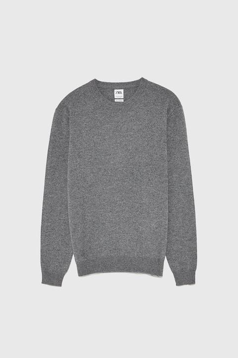 Maglia Cashmere Collo Rotondo