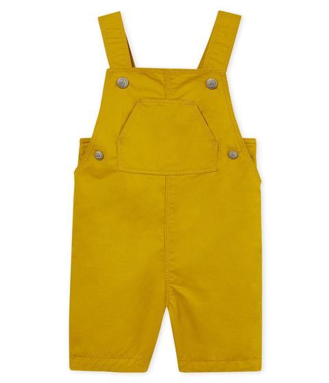 Salopette Courte Bebe Garcon En Twill From Petit Bateau On 21 Buttons