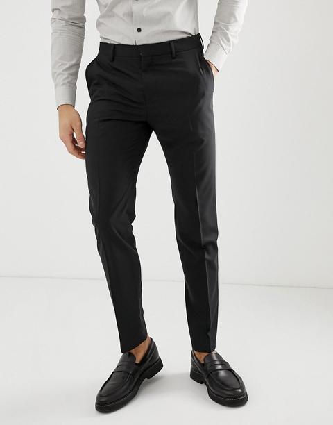 Pantalones De Traje De Corte Slim De Tommy Hilfiger