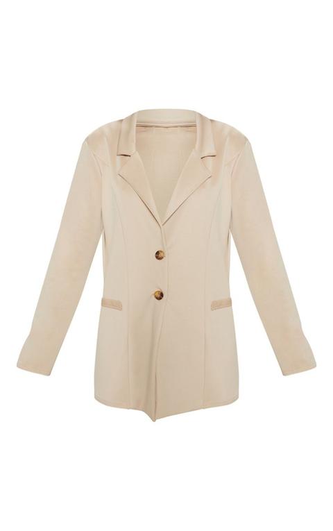 oversized longline blazer