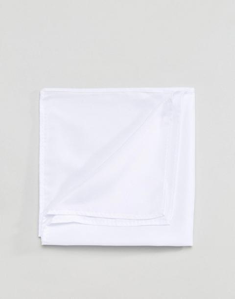 Pañuelo De Bolsillo Blanco De Asos Design