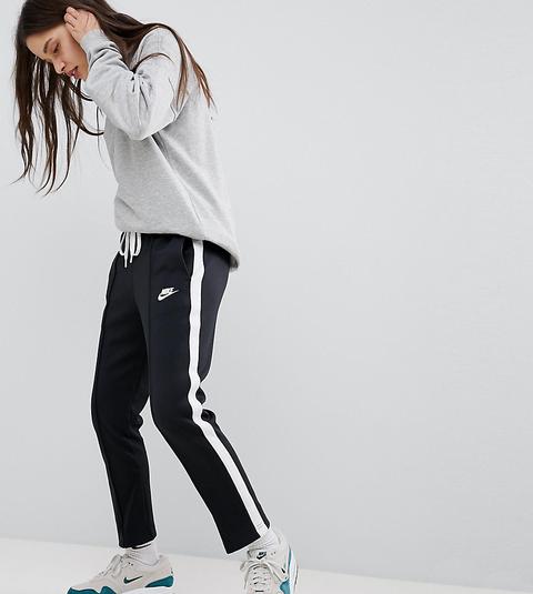 Pantalones De Chándal De Punto De Poliéster En Negro De Nike