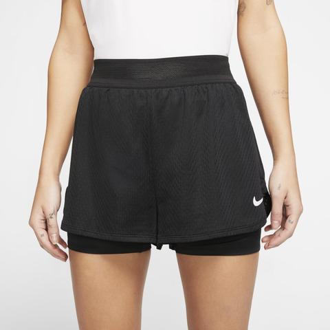 Nikecourt Flex Pantalón Corto De Tenis - Mujer - Negro from Nike on 21  Buttons