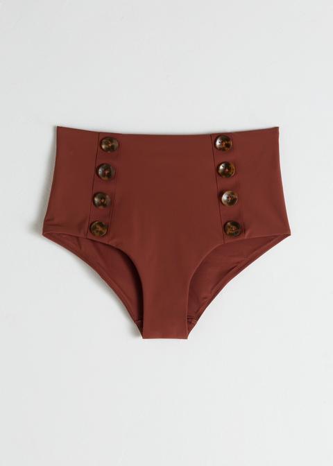 High Waisted Bikini Briefs