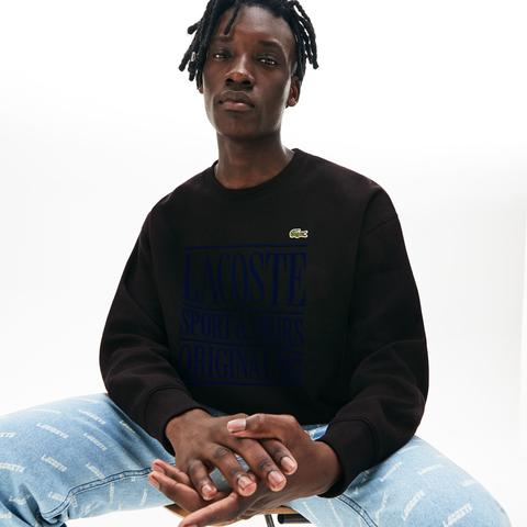 Sudadera Unisex Lacoste Live En Felpa Con Inscripción Y Cuello Redondo from  Lacoste on 21 Buttons