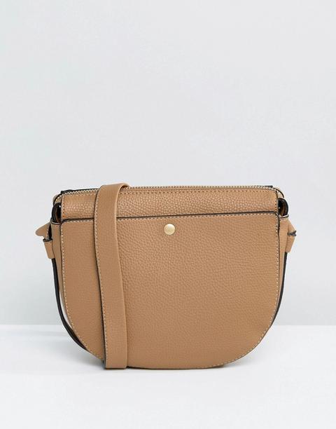 Bolso Bandolera Con Bolsillo Y Botones De Presión De Warehouse