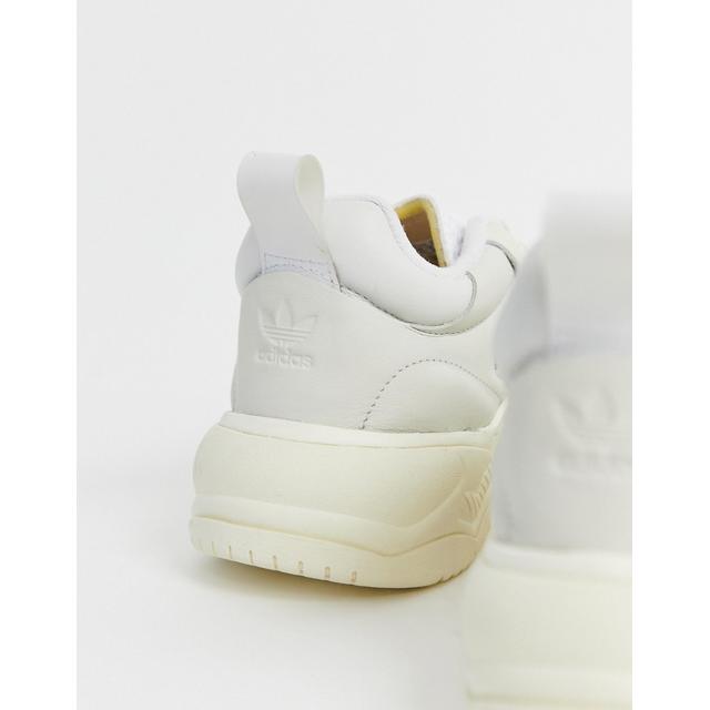 adidas originals supercourt rx trainers in white x home of classics edition