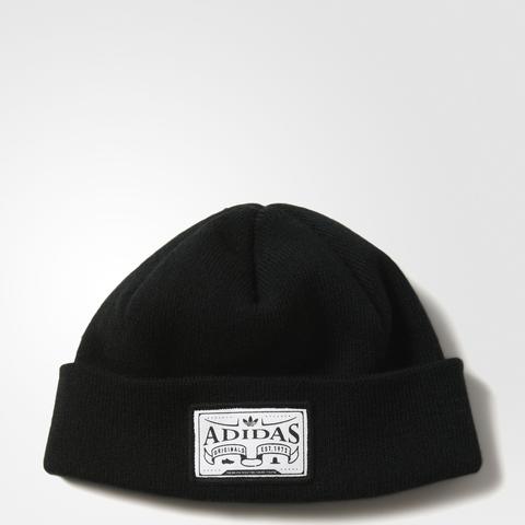 Logo Badge Beanie - Nero Adidas | Adidas Italia