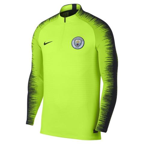 Maglia Da Calcio A Manica Lunga Manchester City Fc Vaporknit Strike Drill - Uomo - Giallo