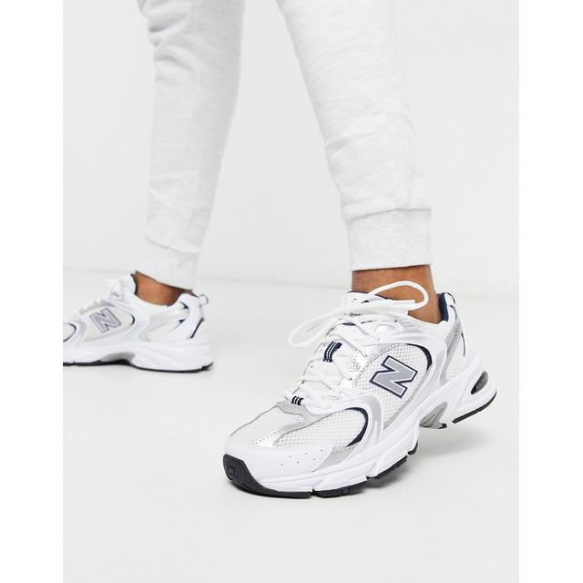New Balance 530 Trainers In White-silver from ASOS on 21 Buttons