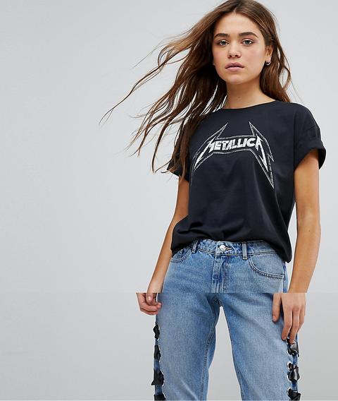 Only Metallica - T-shirt - Nero