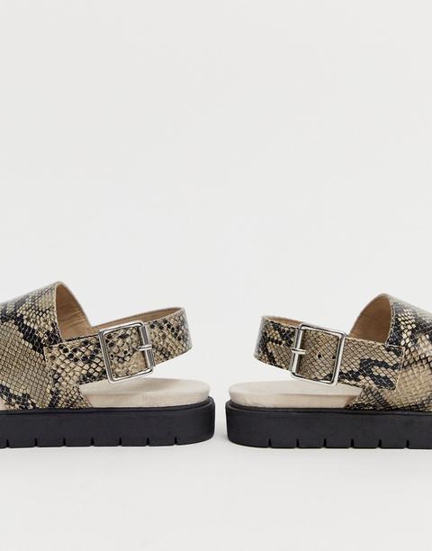monki double strap sandals