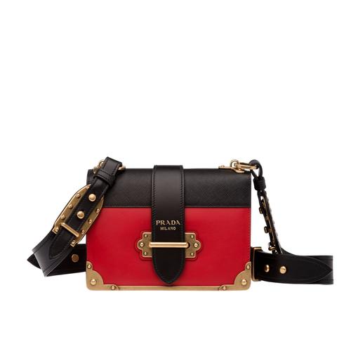 Borsa Prada Cahier In Pelle