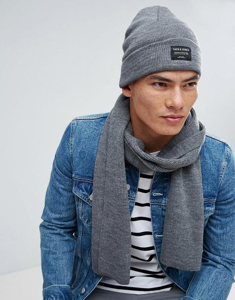 Jack & Jones - Dna - Berretto - Grigio