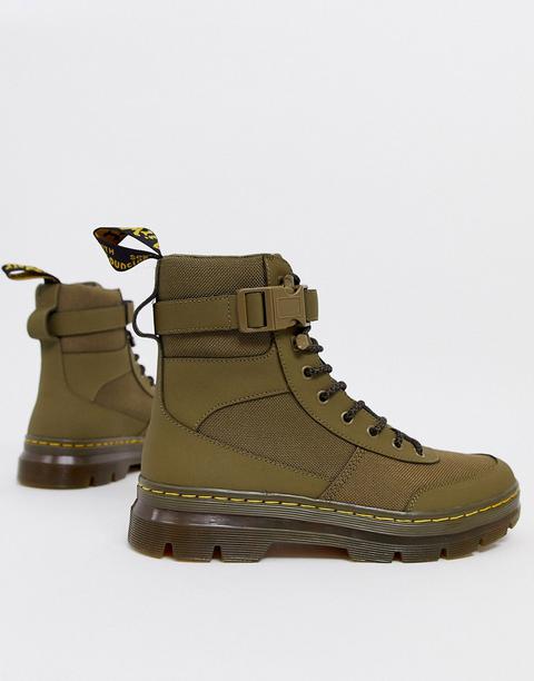 khaki green dr martens