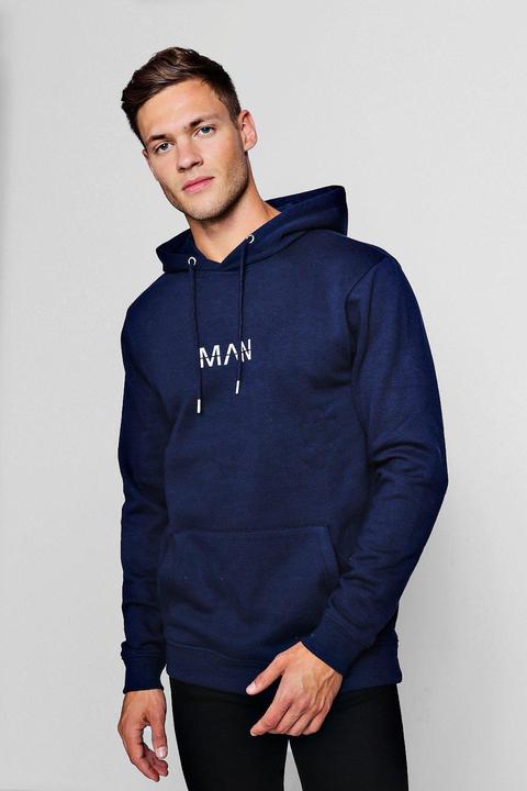 Original Man Print Hoodie