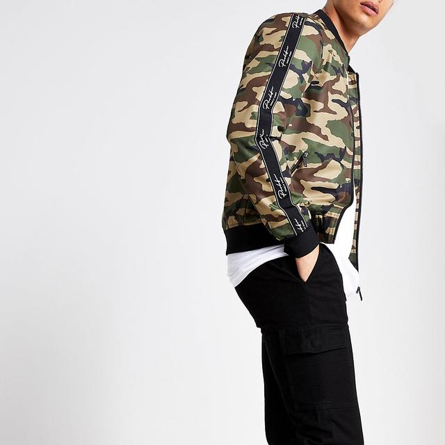 river island camo jacket