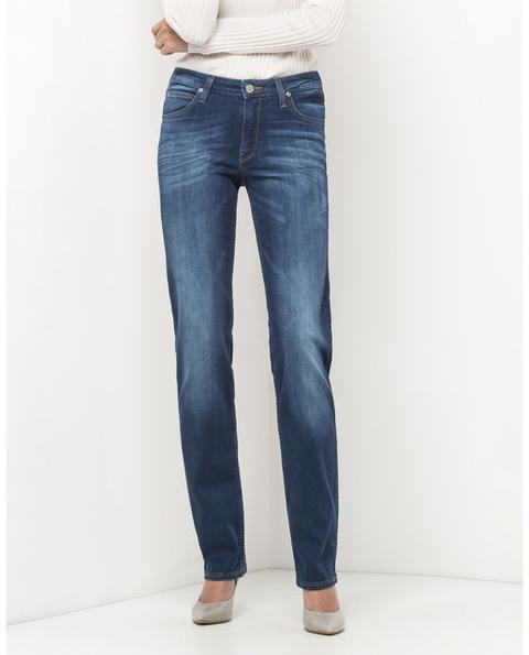 Lee - Vaquero Straight De Mujer Marion Azul