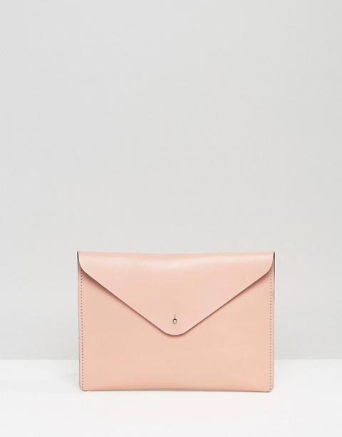 Leather Satchel Company - Pochette Rosa Nuvola - Rosa