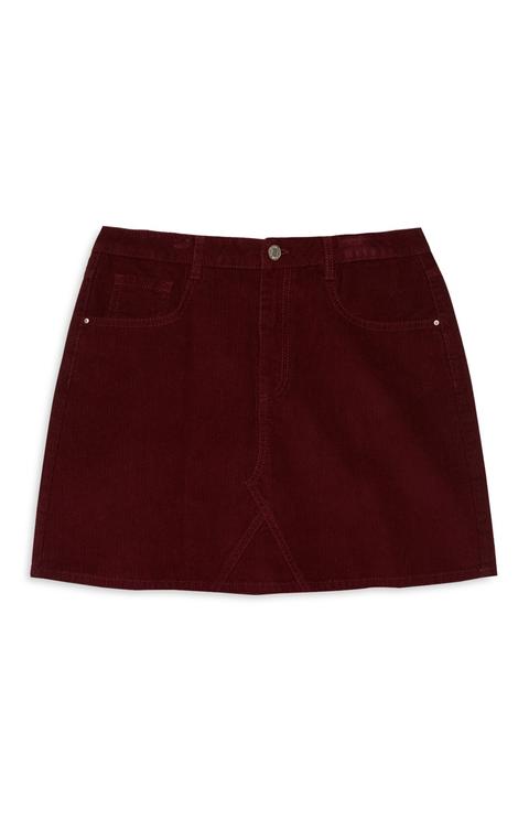 Cord Skirt