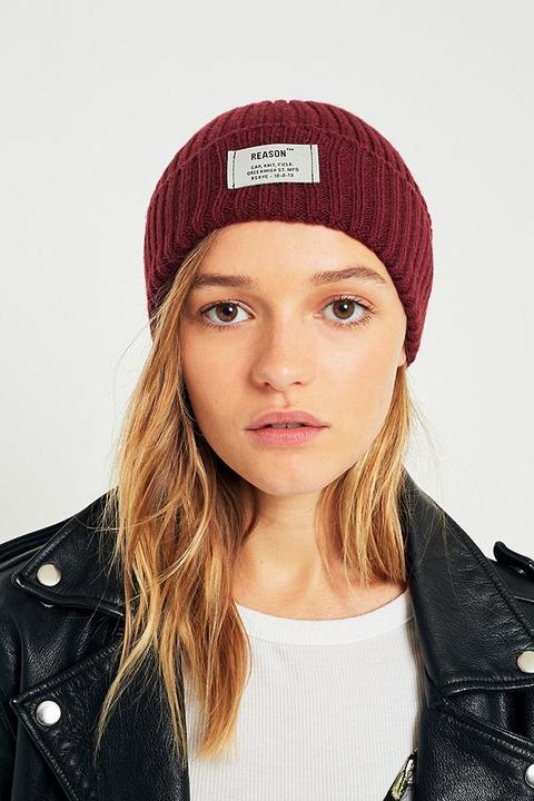 Reason Front Tab Beanie