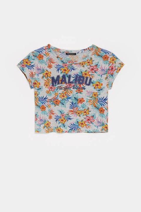 T-shirt Fiori “malibu”