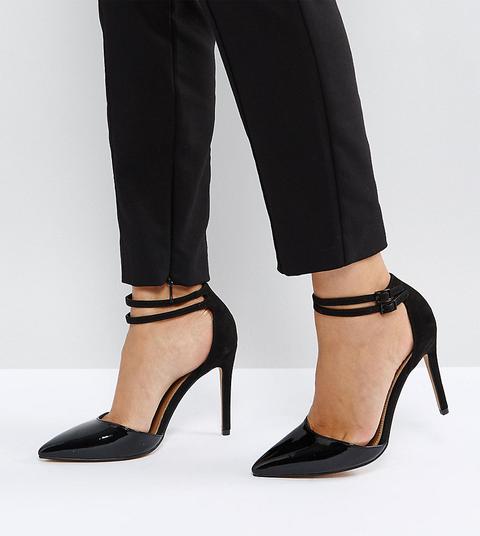 Asos - Primrose - Scarpe A Punta Con Tacco - Nero