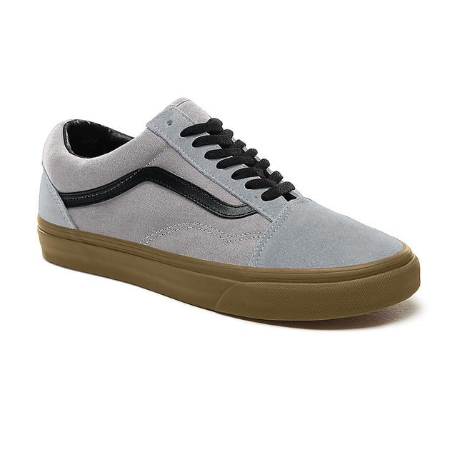 suede black outsole old skool shoes