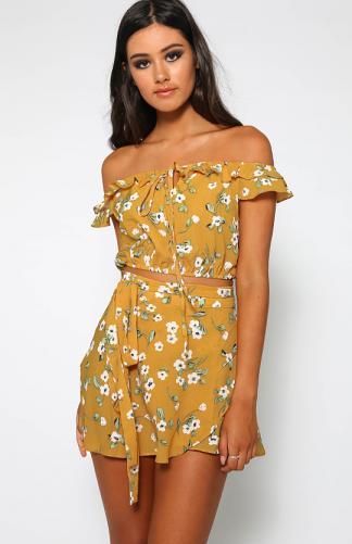 Garden Dreamer Set - Mustard Floral