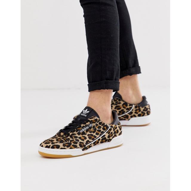 adidas originals continental 80 leopard